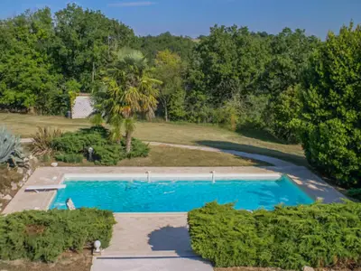Pool des Ferienhauses