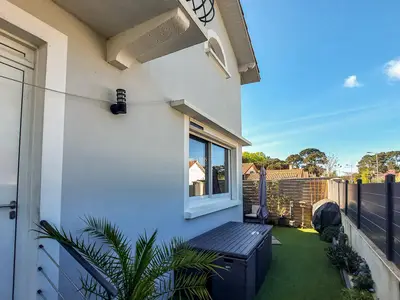 outside