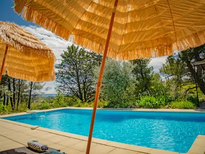 Pool des Ferienhauses