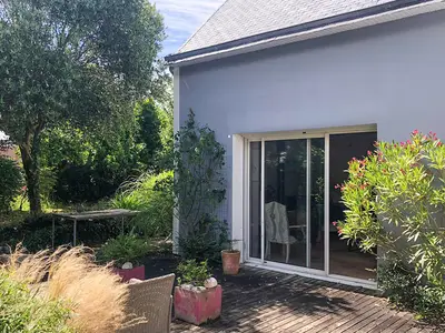 outside