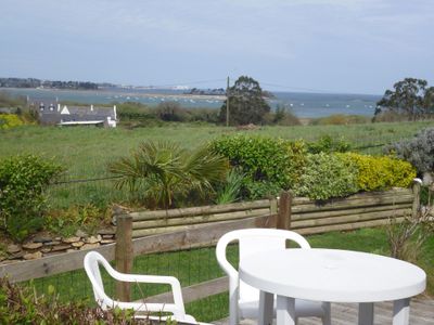 Terrasse. Meerblick