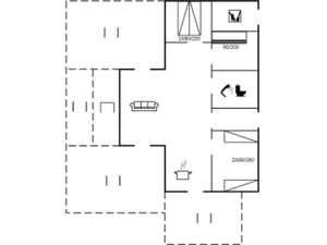 Ferienhaus für 6 Personen (96 m²) in Saltum