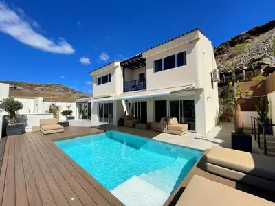 Außenansicht des Gebäudes. Villa Morelli Gran Canaria