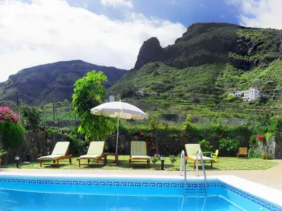 Gorgeous mountains. Swimming pool + Garden. South views