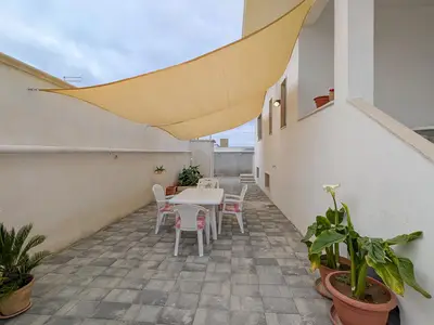 outside