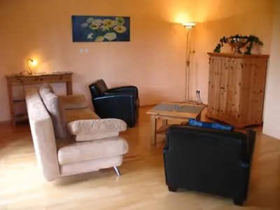 Wohnzimmer (auch als Schlafzimmer nutzbar)