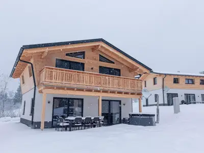 Winteransicht Chalet