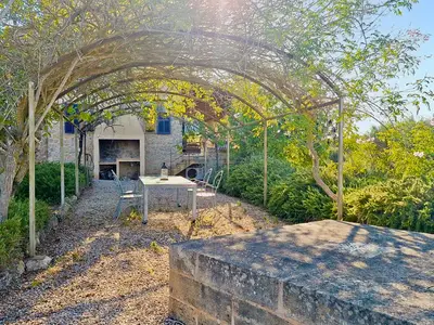 outside