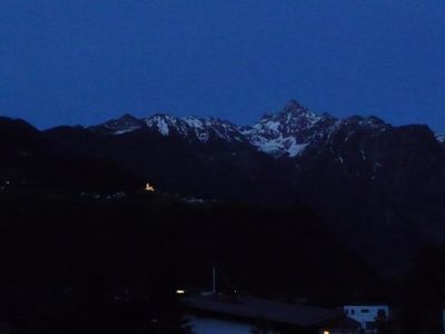 Panoramablick bei Nacht