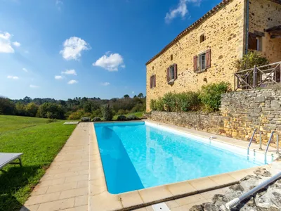 Pool des Ferienhauses