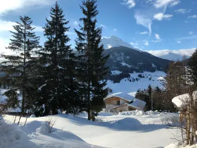 Aussicht Haus Winter