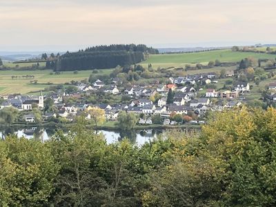 Blick auf Schalkenmehren