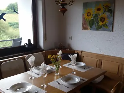 Essecke mit fantastischer Aussicht