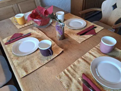 Geräumige Essecke