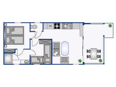 Ferienhaus für 4 Personen (30 m²) in Scharbeutz 4/10