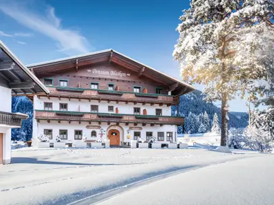 Außenseite Ferienhaus [Winter]