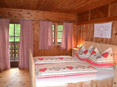 Schlafzimmer mit Baklon