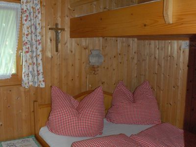 Ferienhäuschen Rosi - Schlafzimmer