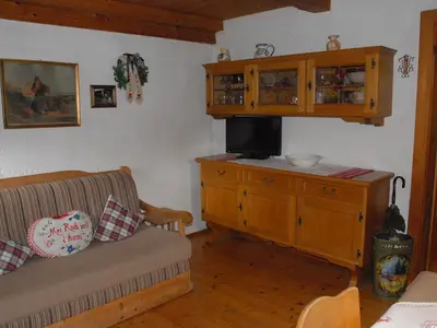 Ferienhäuschen Rosi - Wohnbereich