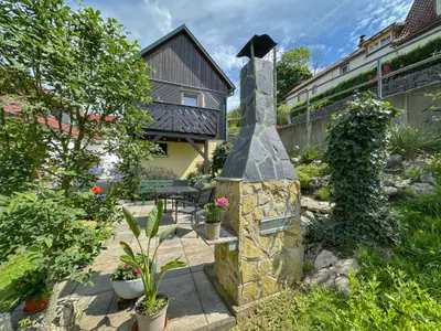 Außenseite Ferienhaus [Sommer]