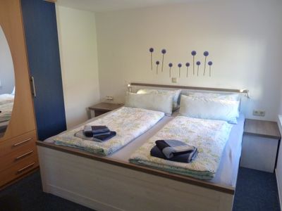 Schmalkalden Ferienwohnung In der Telle Schlafzimmer