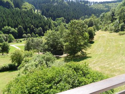 Aussicht vom Ferienhaus [Sommer]