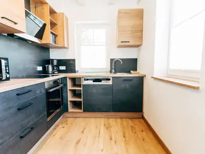 Küche Haus im Glück links