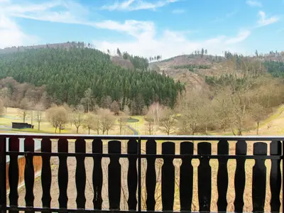 Aussicht vom Ferienhaus [Winter]