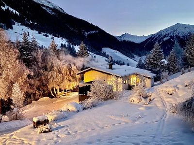 Winter außen Nacht