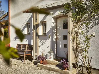 Überdachter Hauseingang