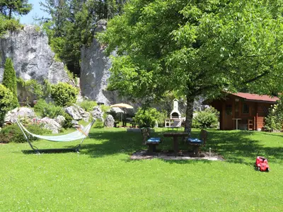 Garten Ferienwohnung Turmhaus