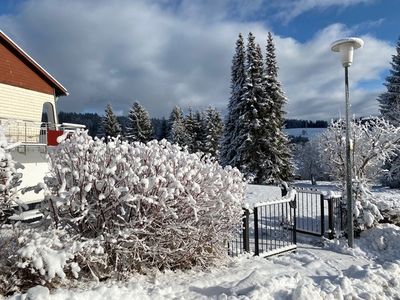 Haus Gutach im Winter