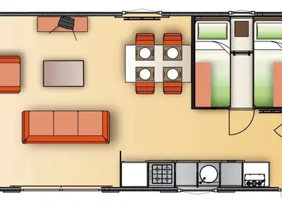 Ferienhaus für 4 Personen (40 m²) in Surendorf 7/10