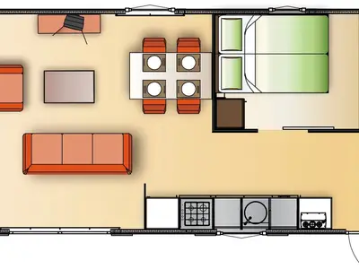 Ferienhaus für 4 Personen (40 m²) in Surendorf 5/10