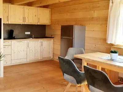 Wohnbereich und Küche