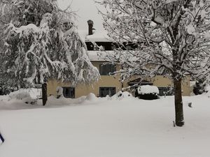 Winter Haus Frühauf