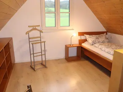 BEDROOM, INSIDE, OUTSIDE