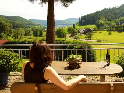 Herrlicher Talblick im Haeusle