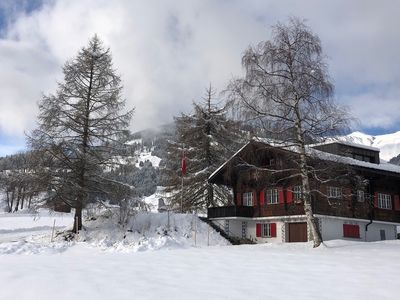 Haus im Winter