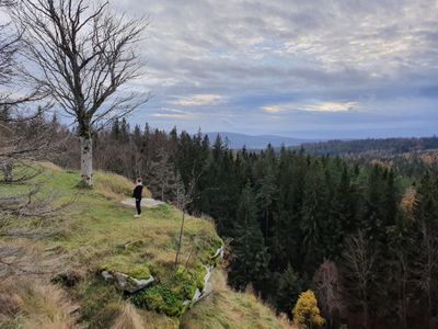 Wandern zum Epprechtstein. Im Fichtelgebirge gibt es viel zu sehen...