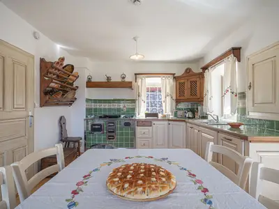 Küche und Essbereich