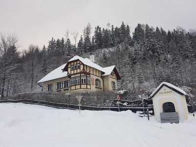 Villa Waldheimat im Winter