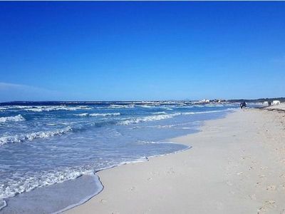 in Colonia Sant Jordi beginnt der Es Trenc Strand, der sich bis Sa Rapita ausdeht