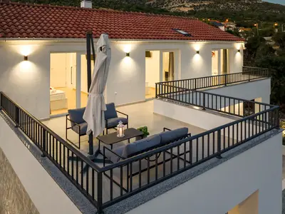outside