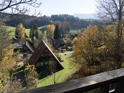 Aussicht vom Balkon