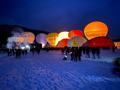 Ballonglühen in Inzell