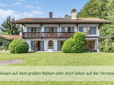 Relaxen auf dem großen Balkon oder doch lieber auf der Terrasse?