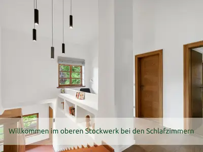 Willkommen im oberen Stockwerk bei den Schlafzimmer