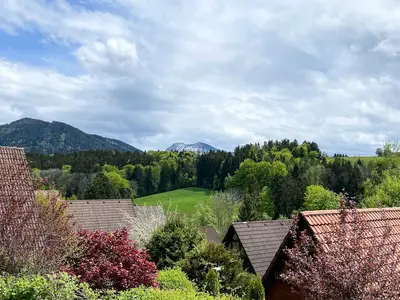 Blick vom Balkon
