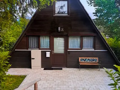 Ferienhaus Bayern Eingang